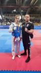 Maja Kowalewska Mistrzynią Polski w taekwondo olimpijskim.