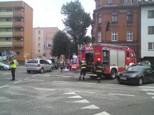 Groźny wypadek w centrum