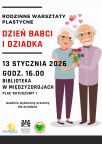 Rodzinne warsztaty plastyczne „Dzień babci i dziadka” w międzyzdrojskiej bibliotece