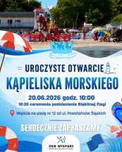 Błękitna Flaga po raz 21. dla miejskiego kąpieliska