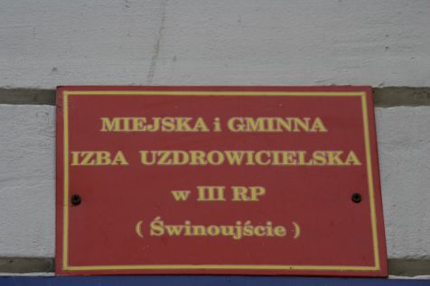 Świnoujska tablica nr 2